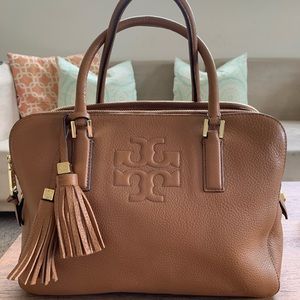 Thea Triple-Zip Satchel Bag